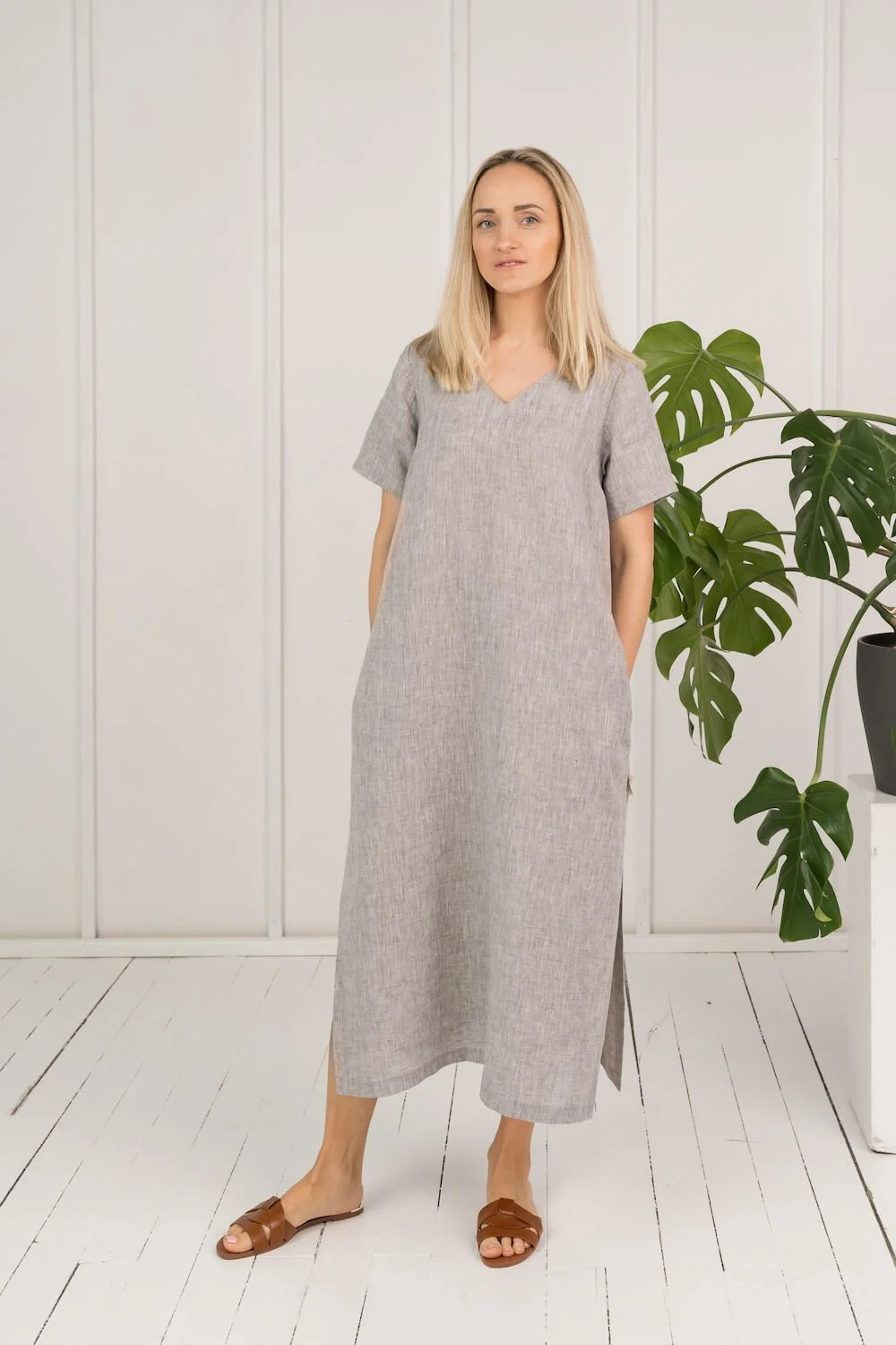 knee length dresses for ladies A-Line/Princess Off-the-Shoulder Sleeveless Ankle-Length Mother of the main image 0