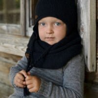 boys winter knit scarf