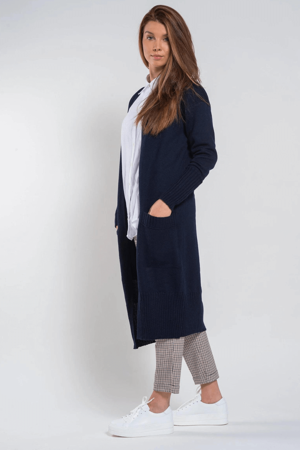 supreme merino wool cardigan for woman