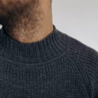 hand knit supreme soft merino wool pullover sweater