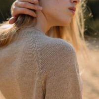 alpakos vilnos megztinis