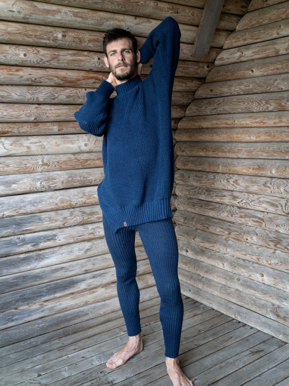 Merino vilnos tamprės vyrams